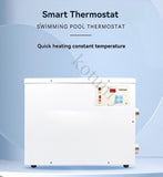 Aquecedor de água elétrico para piscina, termostato do banho, equipamento dos SPA