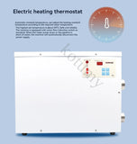 Aquecedor de água elétrico para piscina, termostato do banho, equipamento dos SPA