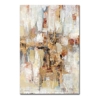 Arthyx Handpainted Texture Abstract Gold Oil Painting On Canvas Large Posters Modern Wall Art Picture For Living Room Home Decor
