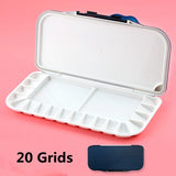 AOOKMIYA  Artist Moisturizing Empty Watercolor Paint Palette With Lid Art Portable Sealed Paint Box For Gouache Acrylic Oil Painting