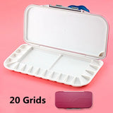 AOOKMIYA  Artist Moisturizing Empty Watercolor Paint Palette With Lid Art Portable Sealed Paint Box For Gouache Acrylic Oil Painting