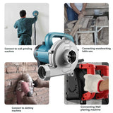 Aspirador de sopro e sucção, Coletor de pó industrial, Corte elétrico, Entalho, Fresadora, 4580W