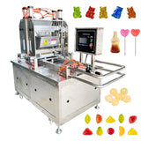Automatic Small Hard Shell Gummy Bear Sugar Fruit Toffee Candy Making Machine Small Scale Gummy Candy Maker Machine