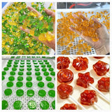 Automatic Small Hard Shell Gummy Bear Sugar Fruit Toffee Candy Making Machine Small Scale Gummy Candy Maker Machine