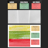 BAOHONG Artist Watercolor Paper Pad 300G 100% Pure Cotton 20 Sheets Natural White Gouache Watercolor Sketch Papers Art Supplies