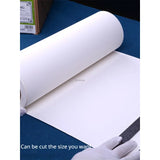 BAOHONG Watercolor Paper 300g Natural White 100% Cotton 14.6in*394in (37cm*10m) Profissional Long Rolling Paper Cold Press Rough