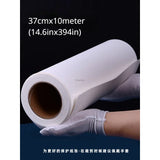 BAOHONG Watercolor Paper 300g Natural White 100% Cotton 14.6in*394in (37cm*10m) Profissional Long Rolling Paper Cold Press Rough