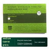 BAOHONG Watercolor Paper,Profession Academy Examination Paper,Sketching,Drawing,Art Class Student Art Stationary Supplies