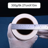 BAOHONG Watercolor Paper Roll 140lb 300g 100% Cotton Academy Art for Gouache Ink Acrylic 27cmX10m/37cmx10m