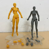BODY KUN BODY CHAN Action Figure Archetype He She Ferrite Collectible Model Toy with Stand Joint Movable Doll Gift For Friends