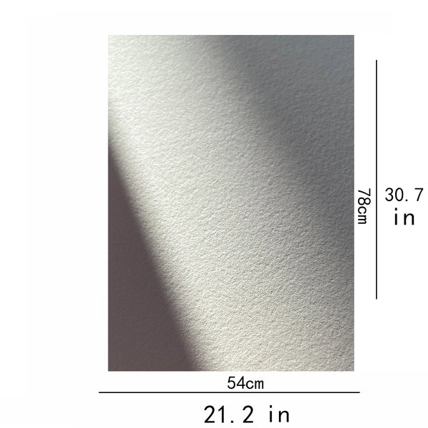 BaoHong Academy Watercolor Paper 300g Cotton 100% Colorful Lead Sketching Acrylic Pen Light Color 10 Sheet Bag 780*540mm 2K