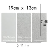 BaoHong Academy Watercolor Paper200g 300g Cotton 100% Colorful Lead Sketching Acrylic Pen Light Color 20 Sheet Bag 190*130mm 32K