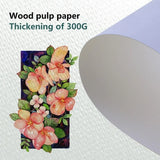 BaoHong Profession Academy Watercolor Paper,Artist Outdoor Sketching Doodle Drawing Art Class Student Art Stationary Supplies