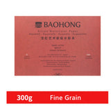 Baohong 100% Cotton Artist Watercolor Paper 300g 20 sheets Professional Water Color Sketchbook Drawing Painting Pad