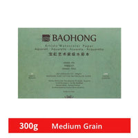 Baohong 100% Cotton Artist Watercolor Paper 300g 20sheets Professional Watercolor Sketchbook Pad For Painting Art Supplies