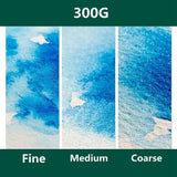 Baohong 100% Cotton Artist Watercolor Paper 300g 20sheets Professional Watercolor Sketchbook Pad For Painting Art Supplies
