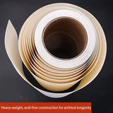 Baohong 100% Cotton Watercolor Paper Roll 21.26-inch x 10-Meter 140 lb / 300 gsm Acid-Free Wet Dry Mixed Media Artists Students