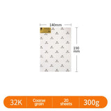 Baohong 300g 100% Cotton Artist Watercolor Drawing Paper Pad 20sheets Aquarell Watercolor Sketchbook  For Painting Art Supplies