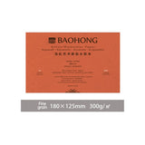 Baohong 300g 100% Cotton Artist Watercolor Drawing Paper Pad 20sheets Aquarell Watercolor Sketchbook  For Painting Art Supplies