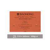 Baohong 300g 100% Cotton Artist Watercolor Drawing Paper Pad 20sheets Aquarell Watercolor Sketchbook  For Painting Art Supplies