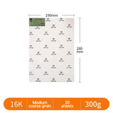 Baohong 300g 100% Cotton Artist Watercolor Drawing Paper Pad 20sheets Aquarell Watercolor Sketchbook  For Painting Art Supplies