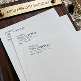 Baohong 300g Cotton Watercolor Paper 19cm 20 Sheets College Grade Medium Coarse Texture Painting Paper Art Supplies