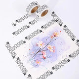 Baohong Masking Tape Pattern Painting White Space Sticker Students Drawing Special Sketching Gouache Water Tape Art Supplies
