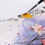 Baohong Masking Tape Pattern Painting White Space Sticker Students Drawing Special Sketching Gouache Water Tape Art Supplies