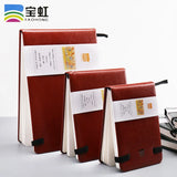 Baohong Watercolor Paper Pad 100% Cotton PU 24 Sheets 300g Fine Medium Portable Travel Painting Sketchbook Acuarelas Art Supply