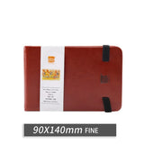 Baohong Watercolor Paper Pad 100% Cotton PU 24 Sheets 300g Fine Medium Portable Travel Painting Sketchbook Acuarelas Art Supply