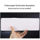 Baohong Watercolor Paper Pad 100% Cotton PU 24 Sheets 300g Fine Medium Portable Travel Painting Sketchbook Acuarelas Art Supply