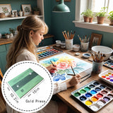 Baohong Watercolor Paper Pad 300g Academy Cotton 100% Color Lead Sketch Four Side Sealing Glue 20 Sheets/Copy 32k 16k 8k