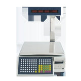 Barcode Scale Label Printing Balance For (TM-15A-5D) Digital Electronic Scale & Printer English Russia Arabic Spanish