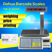 Barcode Scale Label Printing Balance For (TM-15A-5D) Digital Electronic Scale & Printer English Russia Arabic Spanish