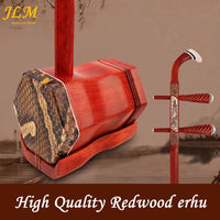 Best Chinese Erhu high quality  playing  mahogany Redwood erhu Chinese Two stings Violin musical instruments With Case Bow Rosin