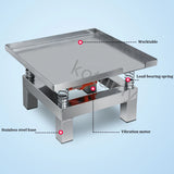 Bloco concreto do teste do almofariz do cimento, 35*35cm, mini plataforma da vibração, de aço inoxidável, plataforma vibratória