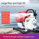 Bomba De Irrigação De Jardim, motor a gasolina de 4 tempos, portátil Farmland Irrigação MachineGarden Grass Rega Bomba