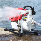 Bomba De Irrigação De Jardim, motor a gasolina de 4 tempos, portátil Farmland Irrigação MachineGarden Grass Rega Bomba