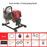 Bomba De Irrigação De Jardim, motor a gasolina de 4 tempos, portátil Farmland Irrigação MachineGarden Grass Rega Bomba