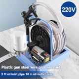 Bomba de óleo diesel elétrica Bomba de óleo pequena Medição Pistola de reabastecimento Equipamento portátil, 12V, 24V, 220V