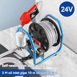 Bomba de óleo diesel elétrica Bomba de óleo pequena Medição Pistola de reabastecimento Equipamento portátil, 12V, 24V, 220V
