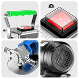 Bomba de óleo hidráulico auto escorvante elétrica, bomba diesel do óleo do querosene, aço inoxidável