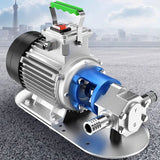 Bomba de óleo hidráulico auto escorvante elétrica, bomba diesel do óleo do querosene, aço inoxidável