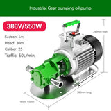 Bomba de óleo hidráulico auto escorvante elétrica, bomba diesel do óleo do querosene, aço inoxidável