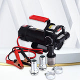 Bomba elétrica diesel de alta potência, bomba auto-escorvante, máquina de reabastecimento, 40-80L por minuto, 12V, 24V