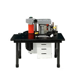Borda Banding Machine, lado dobro Colando Bander, PVC, Woodworking, 220V, 1200W