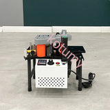 Borda Banding Machine, lado dobro Colando Bander, PVC, Woodworking, 220V, 1200W