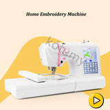 Bordado Automático e Máquina De Costura, Máquina De Personagem Bordado Computador Doméstico