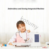 Bordado Automático e Máquina De Costura, Máquina De Personagem Bordado Computador Doméstico