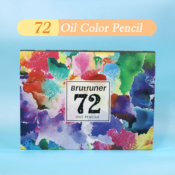 Brutfuner 12/48/120/160/260Colors Oil Wood Colored Pencils Watercolor  Pencil Sketch Drawing Pencil Set